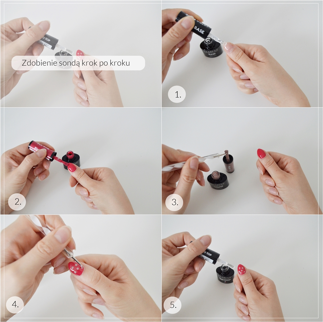 sonda do paznokci instrukcja krok po kroku